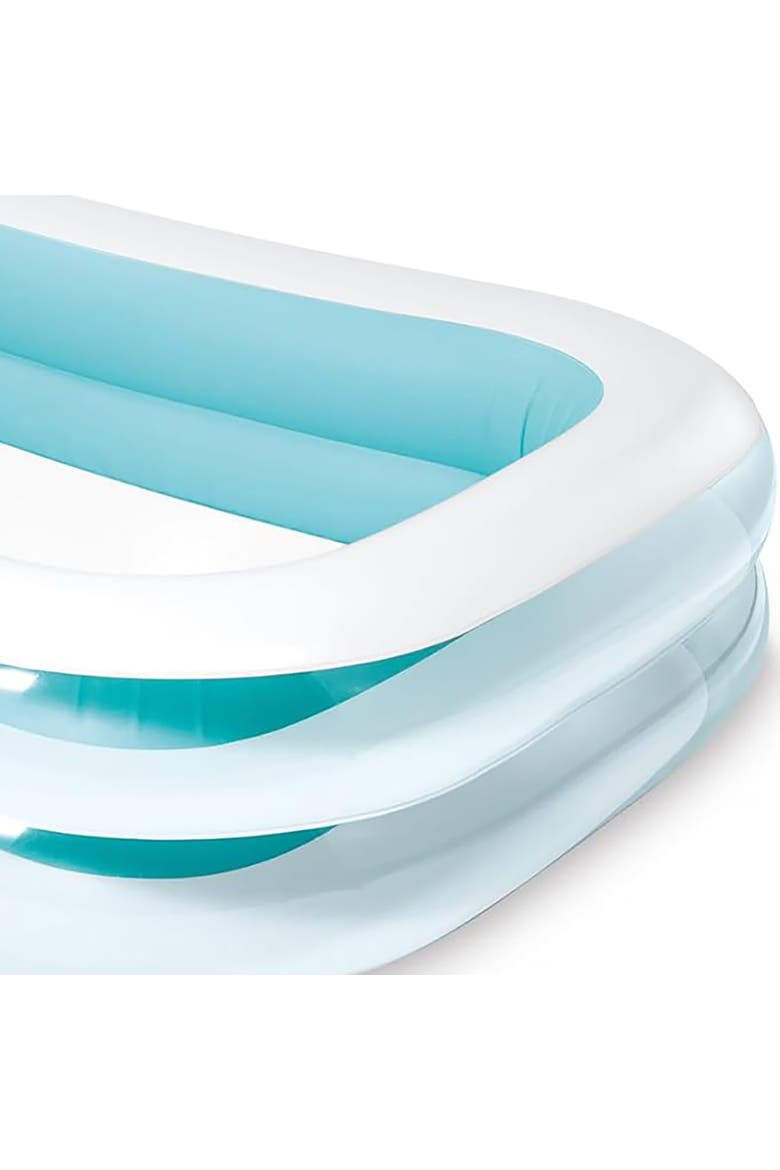 Inflatable 8.5' x 5.75' Swim Center Family Pool for 2-3 Kids, Ages 6+, Alternate, color, Multicolored