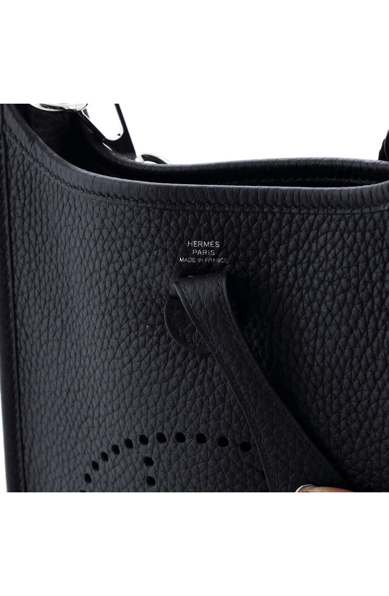 Pre-Owned Hermes Evelyne Bag Gen III Clemence TPM, Alternate, color, Noir