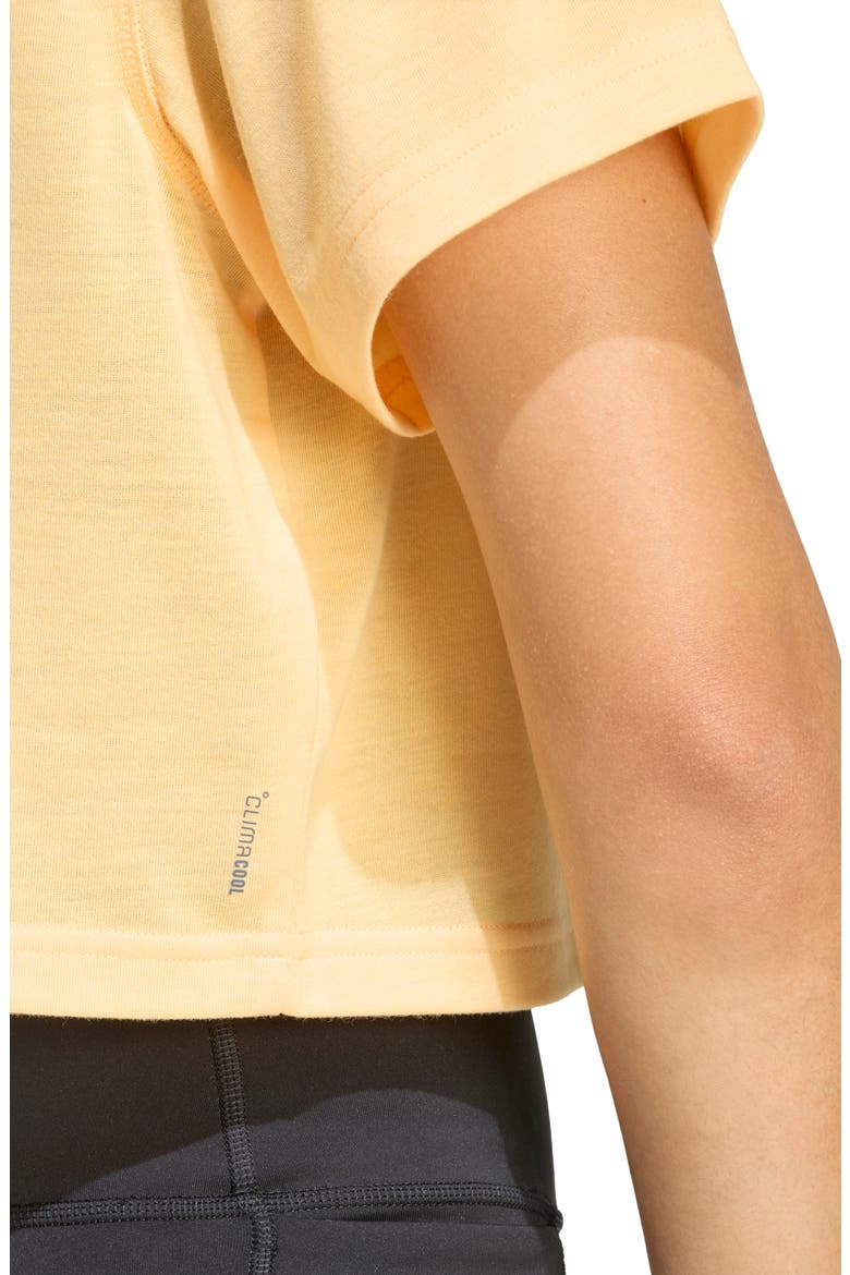Climacool Training T-Shirt, Alternate, color, SEMI ICE TANGERINE