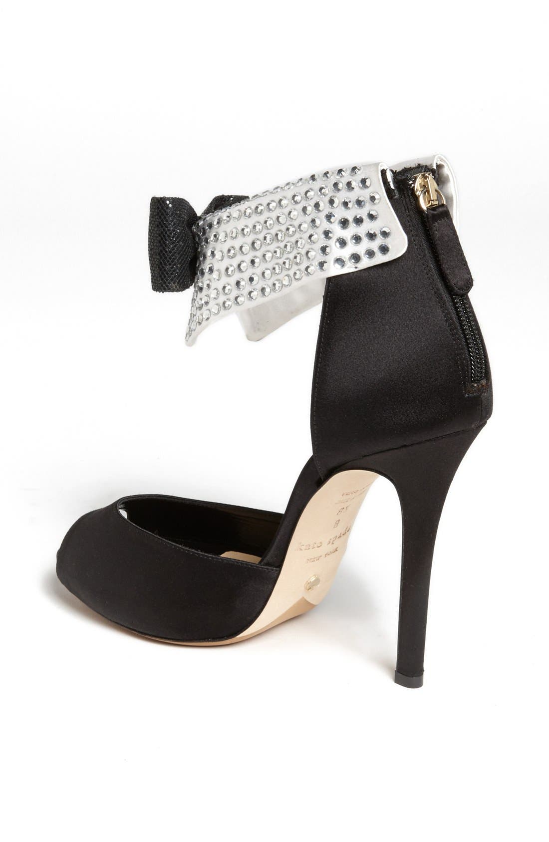 Kate Spade New York 'black tie' pump, Alternate, color, 
