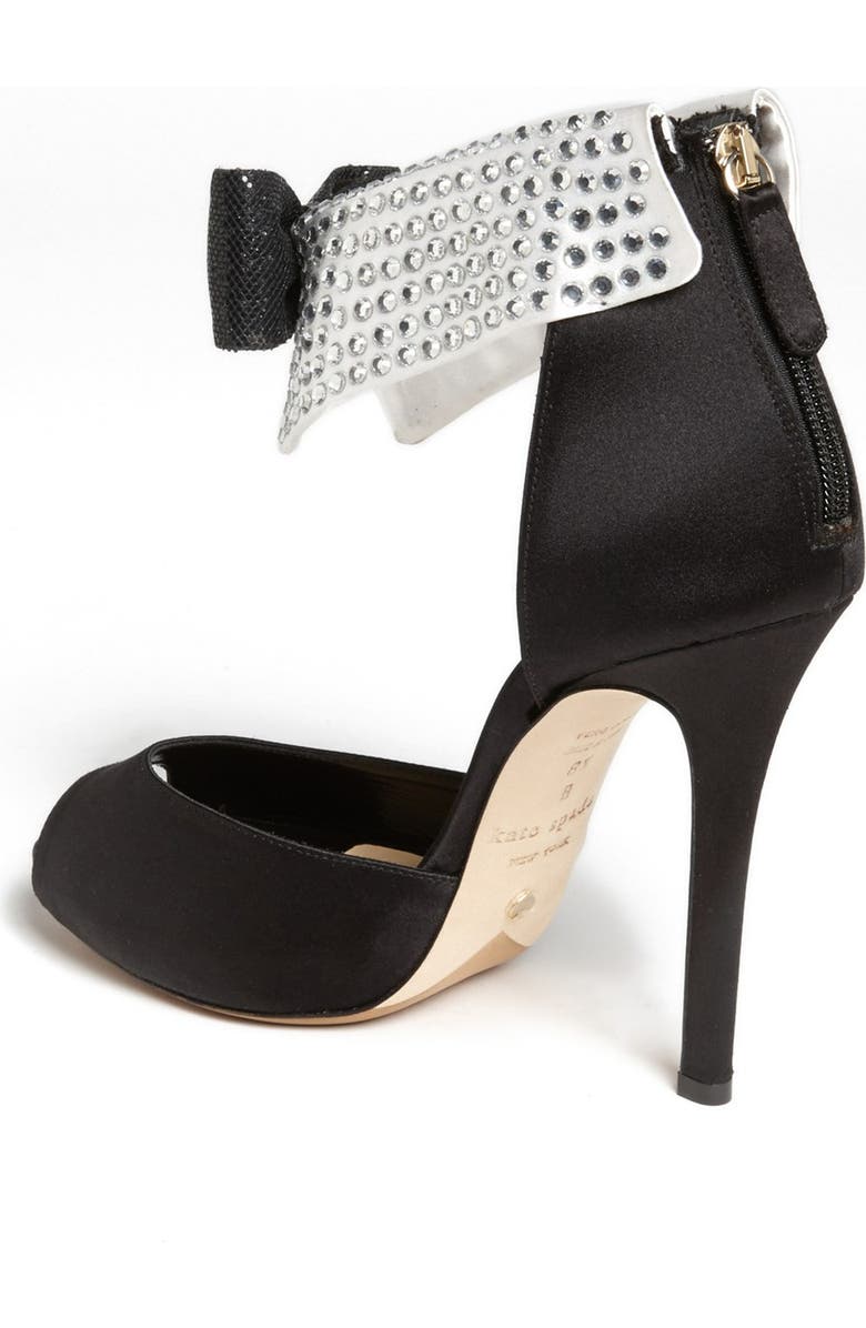 Kate Spade New York 'black tie' pump, Alternate, color,