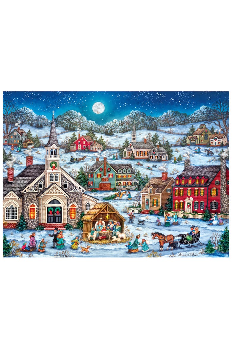 Winter Wonderland 500pc Puzzles 4-Pack, Alternate, color, Multicolor