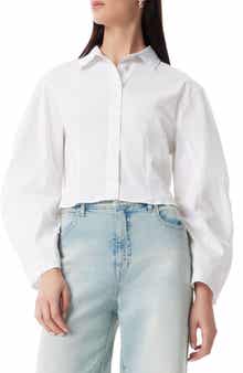 Robert Rodriguez Kelly Barrel Sleeve Button-Up Shirt