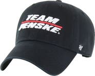 '47 Men's '47  Black Team Penske  Clean Up Adjustable Hat