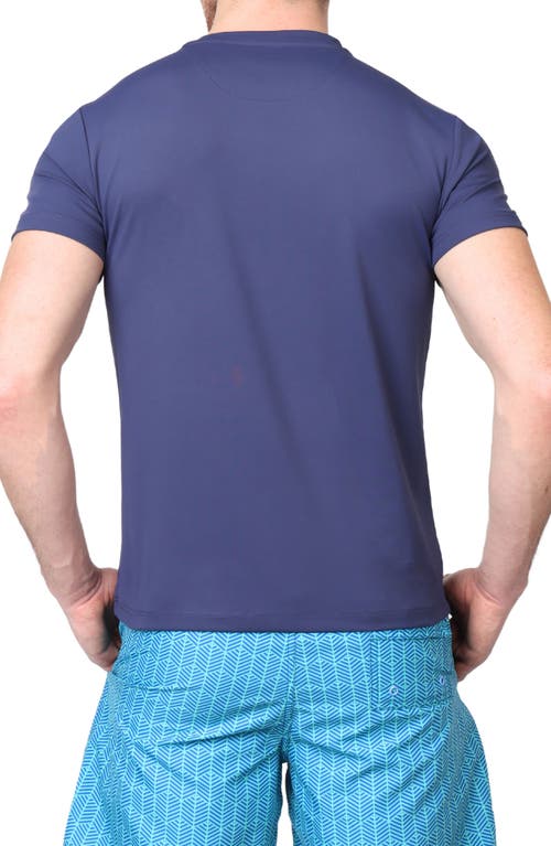 Tailorbyrd Short Sleeve Rashguard In Navy