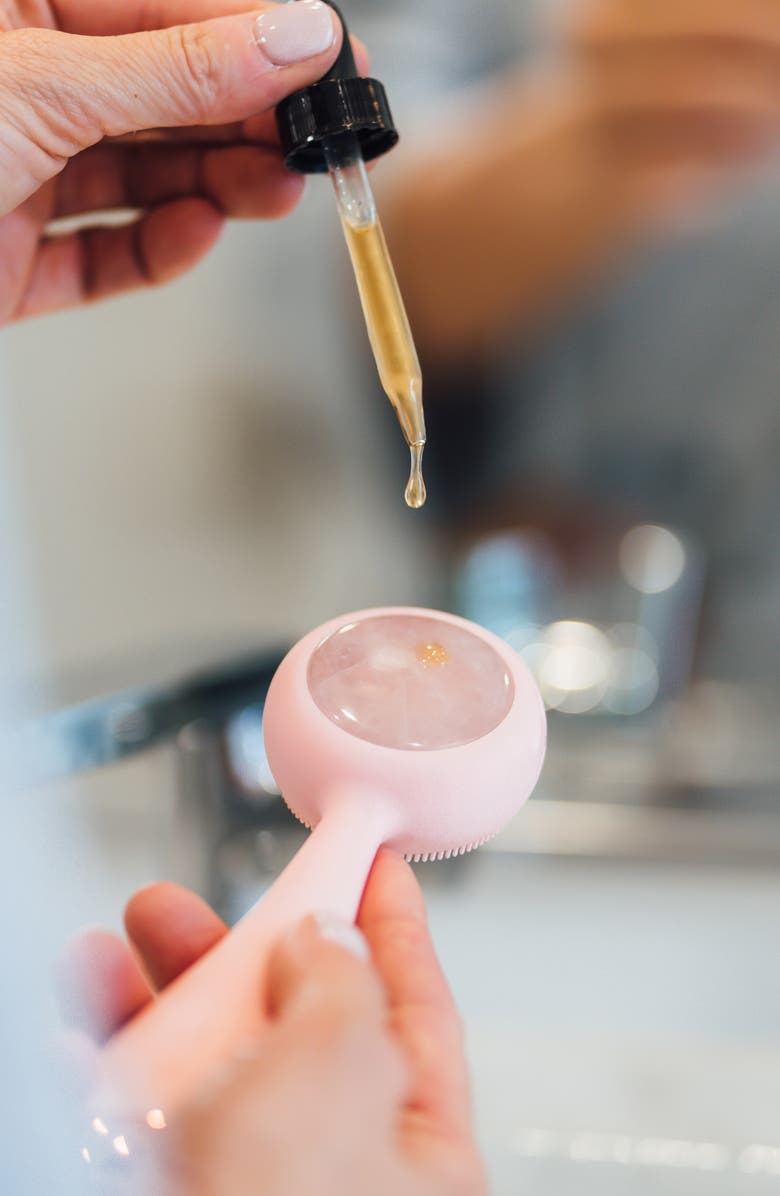 PMD Pro Clean Rose Quartz Facial Cleansing Device, Alternate, color, Rose Quartz