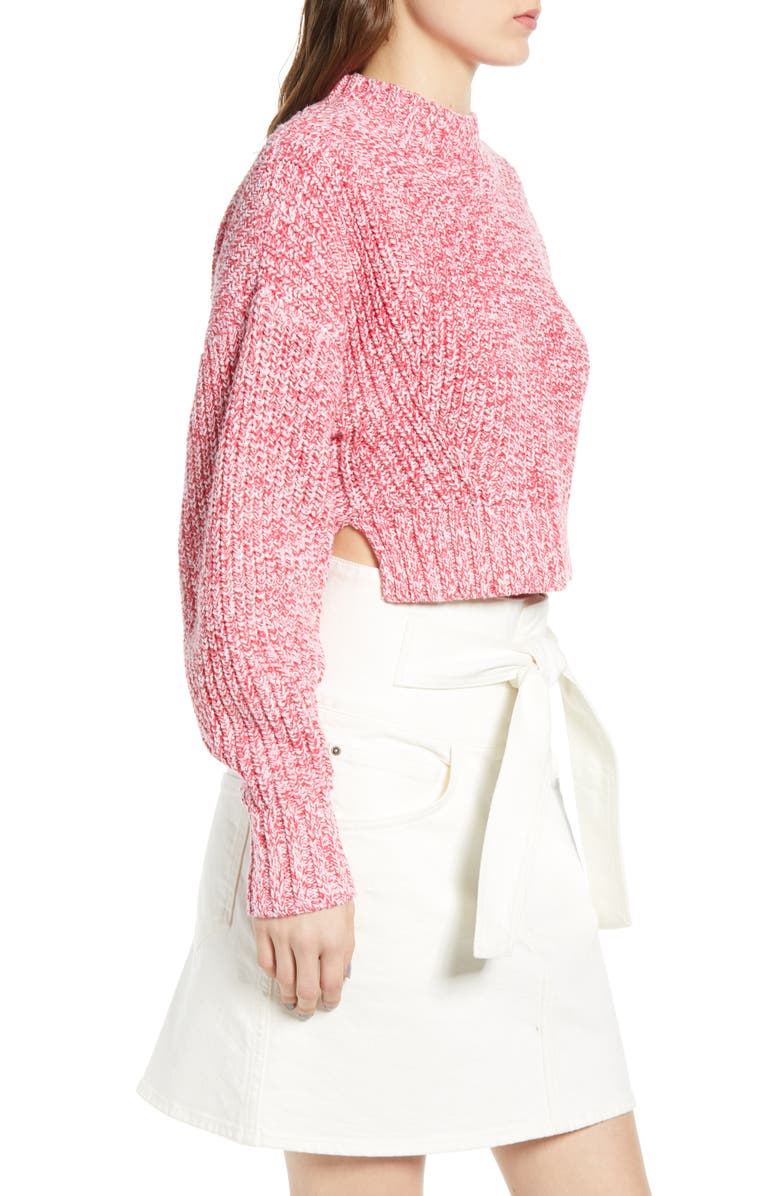Rebecca Minkoff Blouson Sleeve Sweater, Alternate, color,