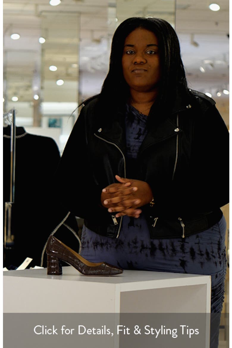 Sally Croc Embossed Pump video