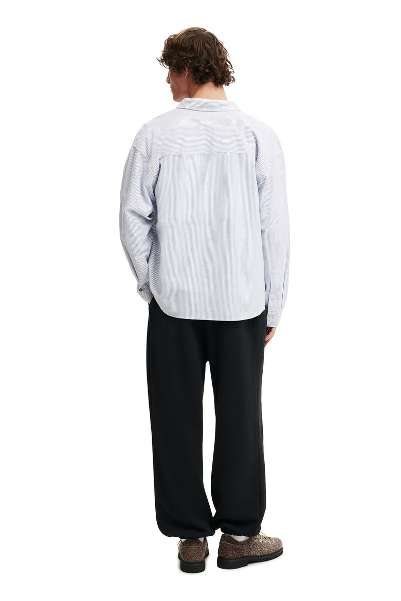 Men's Super Baggy Cuffed Track Pant, Alternate, color, Black