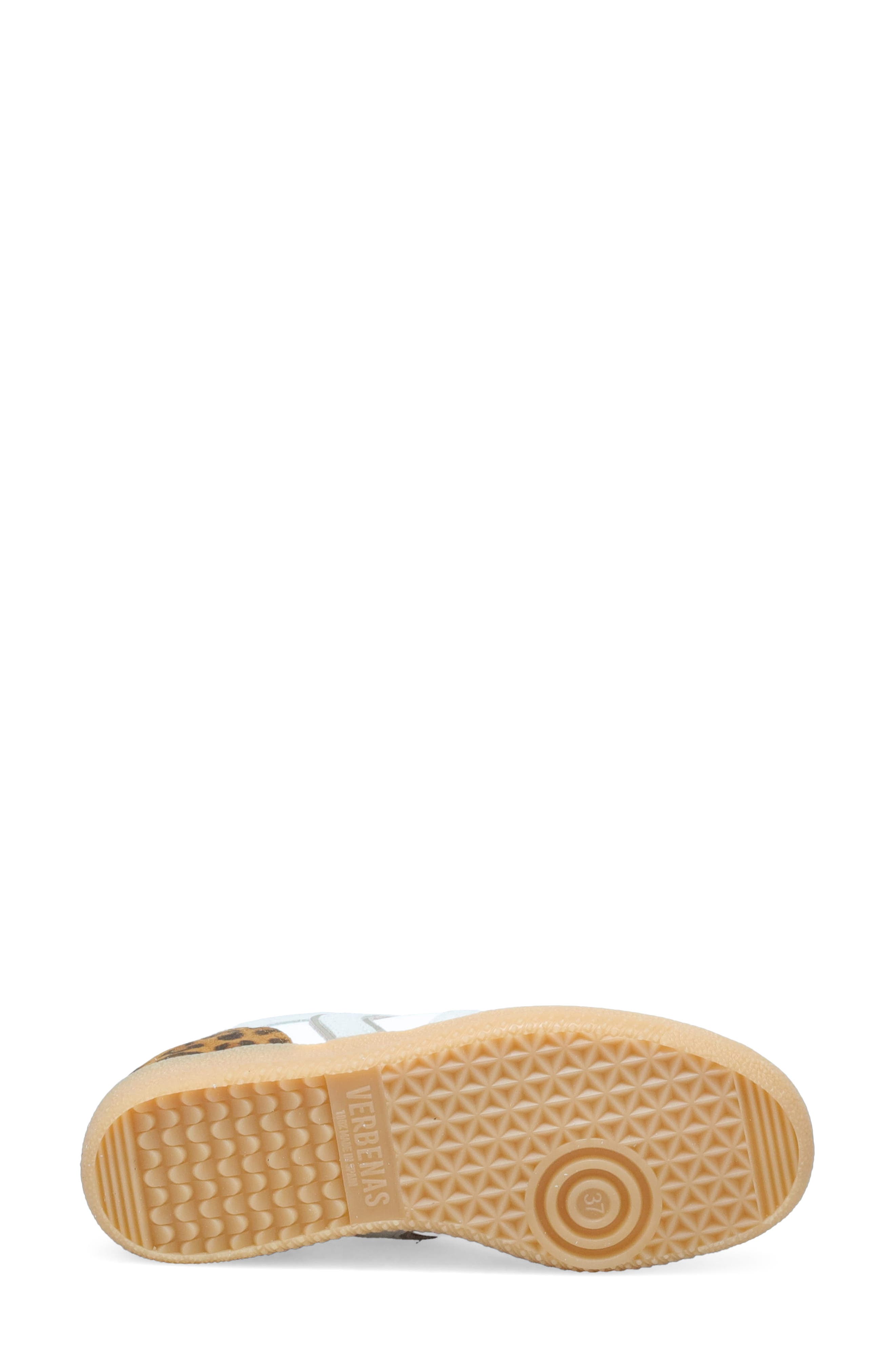 Verbenas Sora Sneaker, Alternate, color, White Leopard