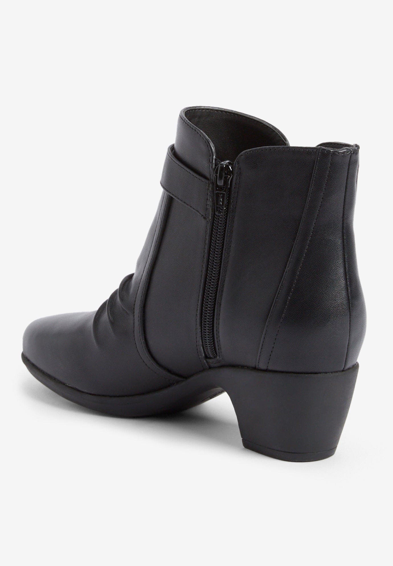Comfortview The Juniper Bootie, Alternate, color, Black