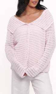Petal & Pup Lyra Sheer Cardigan