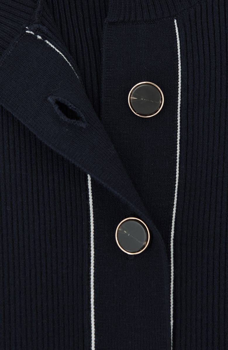 Reiss Charlie Long Sleeve Midi Dress, Alternate, color, 