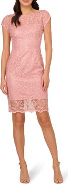 Adrianna Papell Lace Sheath Dress