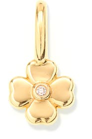 Adina Reyter Diamond Clover Mini Charm