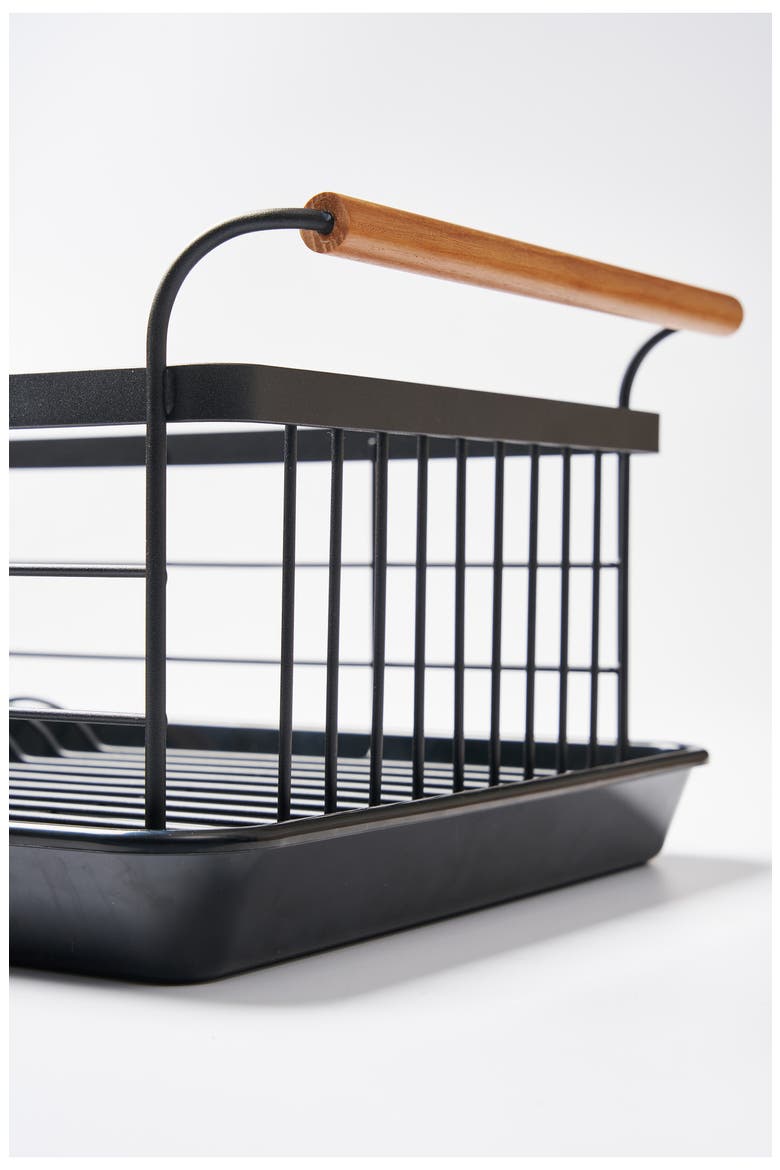 Tower Dish Rack, Alternate, color, BLACK