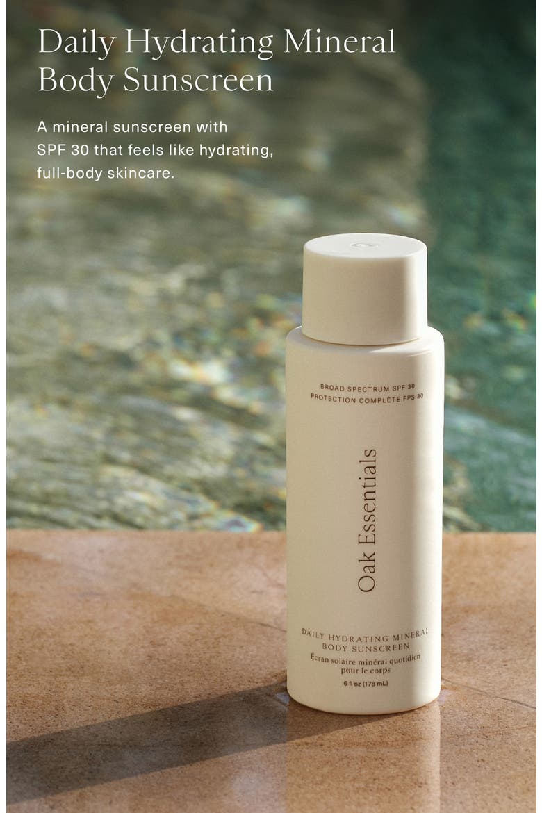 Daily Hydrating Mineral Body Sunscreen Broad Spectrum SPF 30, Alternate, color, NO COLOR