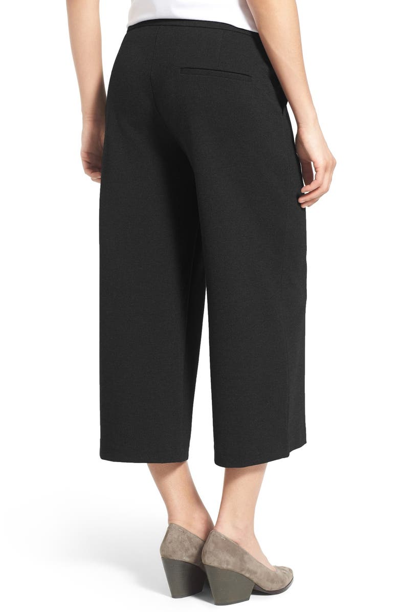 Eileen Fisher Crop Wide Leg Trousers, Alternate, color,