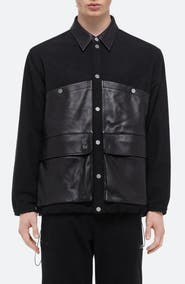 Helmut Lang Mixed Media Hunting Jacket