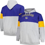 FANATICS Men's Fanatics Branded Royal/Gold Golden State Warriors Big & Tall Pullover Hoodie