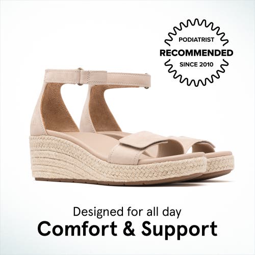 Shop Abeo Riviera Ankle Sandal In Sand Nubuck - Metatarsal