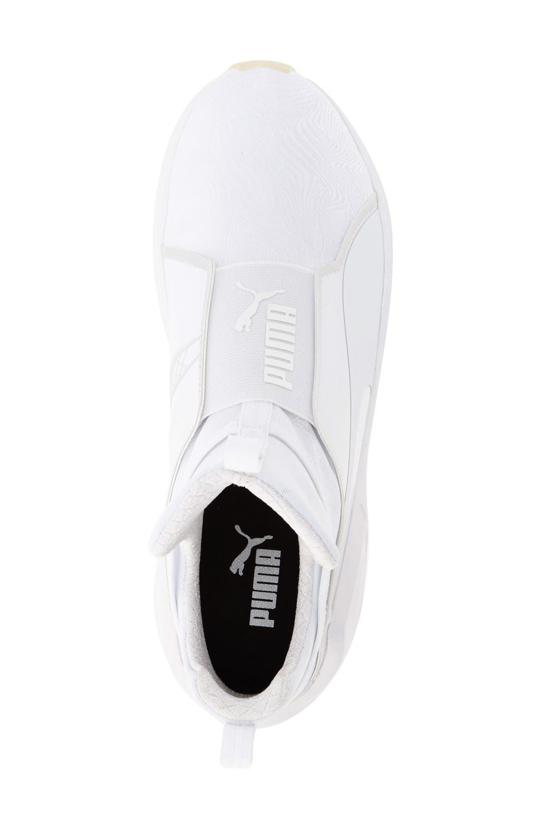'Fierce Bright' Sneaker, Alternate, color, WHITE