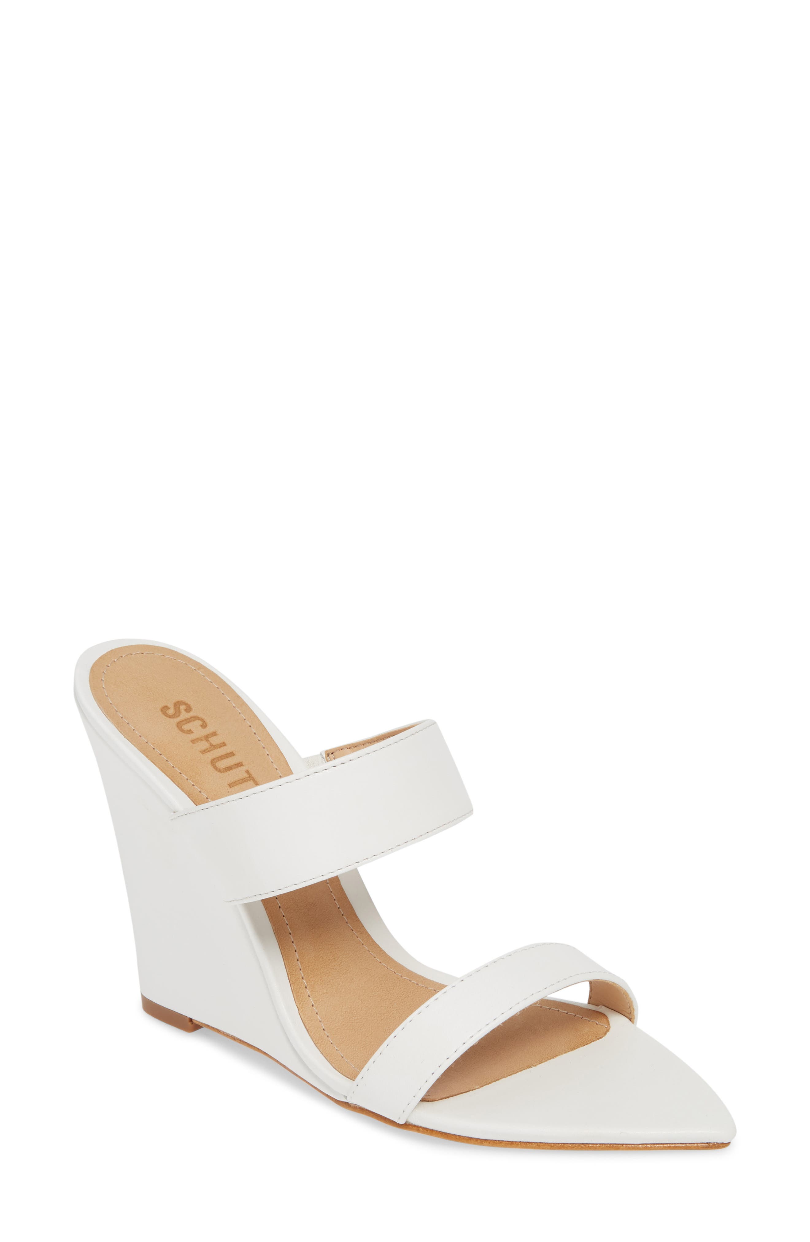 Schutz Soraya Wedge Slide Sandal, Main, color, 