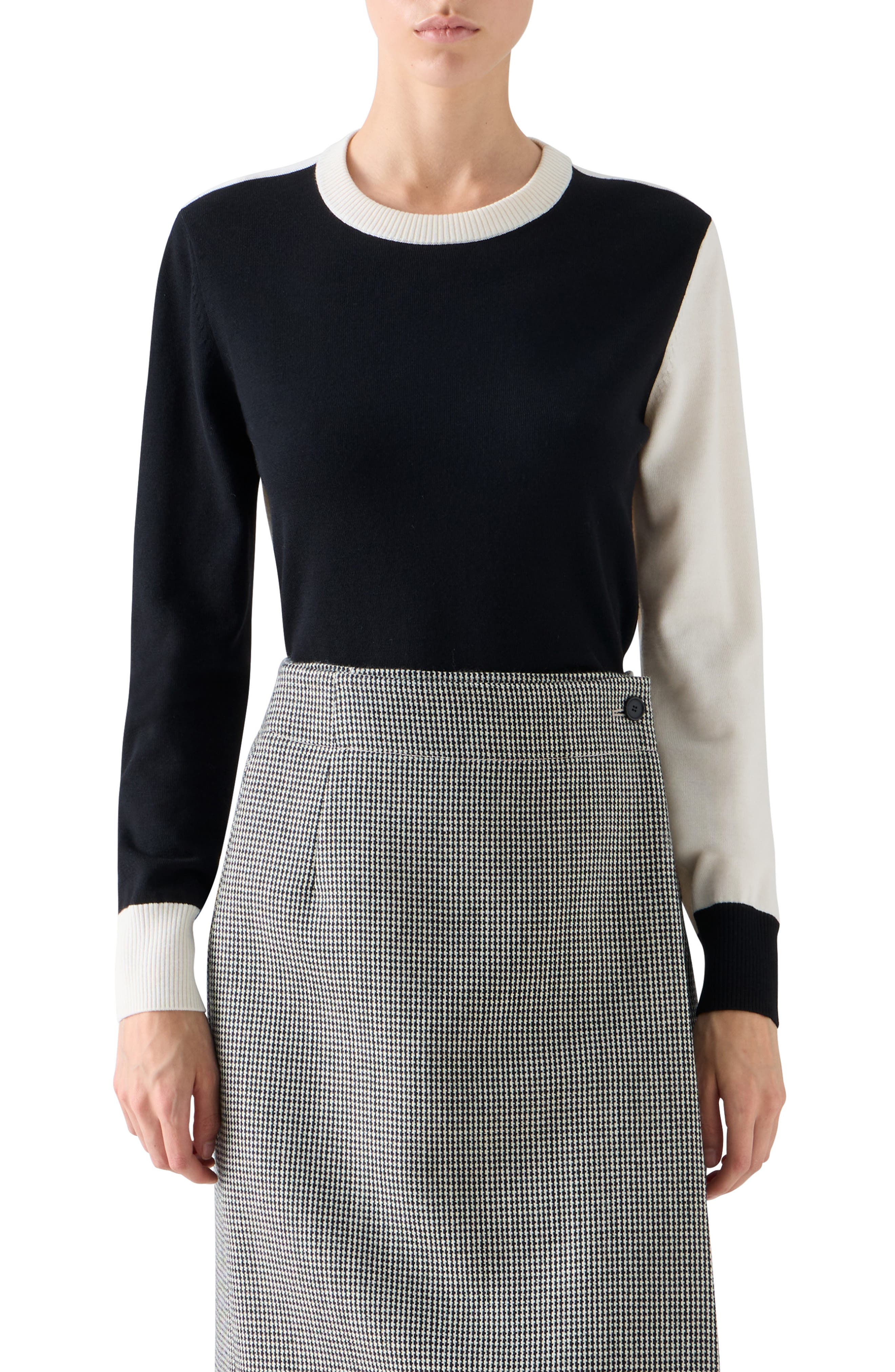 selected BLACK-CREAM