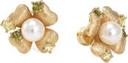 RETRO CHIC Garden Blossom Stud Earrings