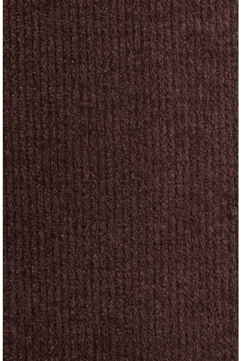 CozyChic Ultra Lite® Racerback Rib Sweater Dress, Alternate, color, UMBER