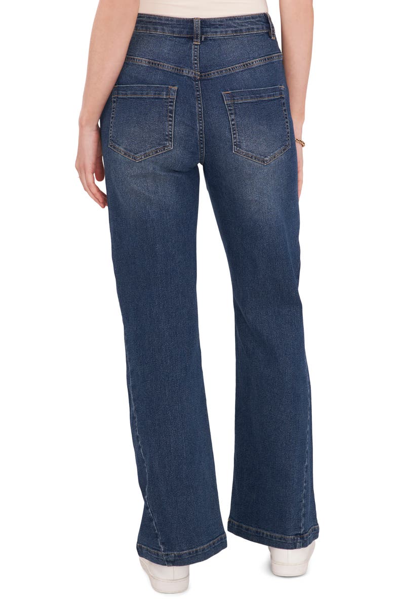 Vince Camuto High Waist Wide Leg Jeans, Alternate, color, 