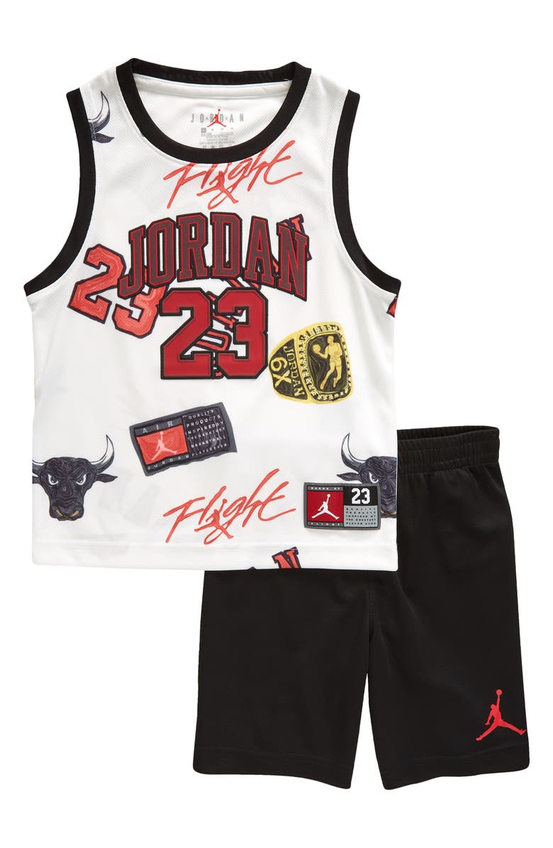 Jordan Kids' Jersey & Shorts Set, Main, color, 