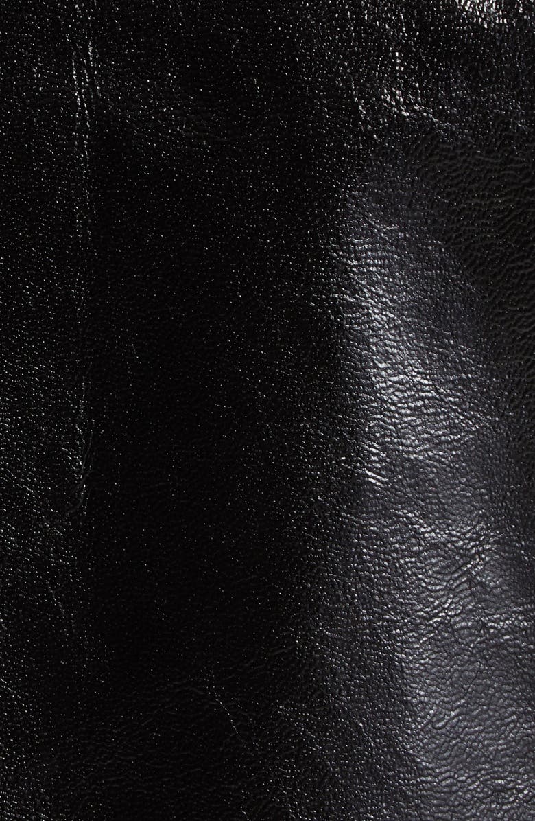 Altuzarra Astley Lambskin Leather Jacket, Alternate, color, Black