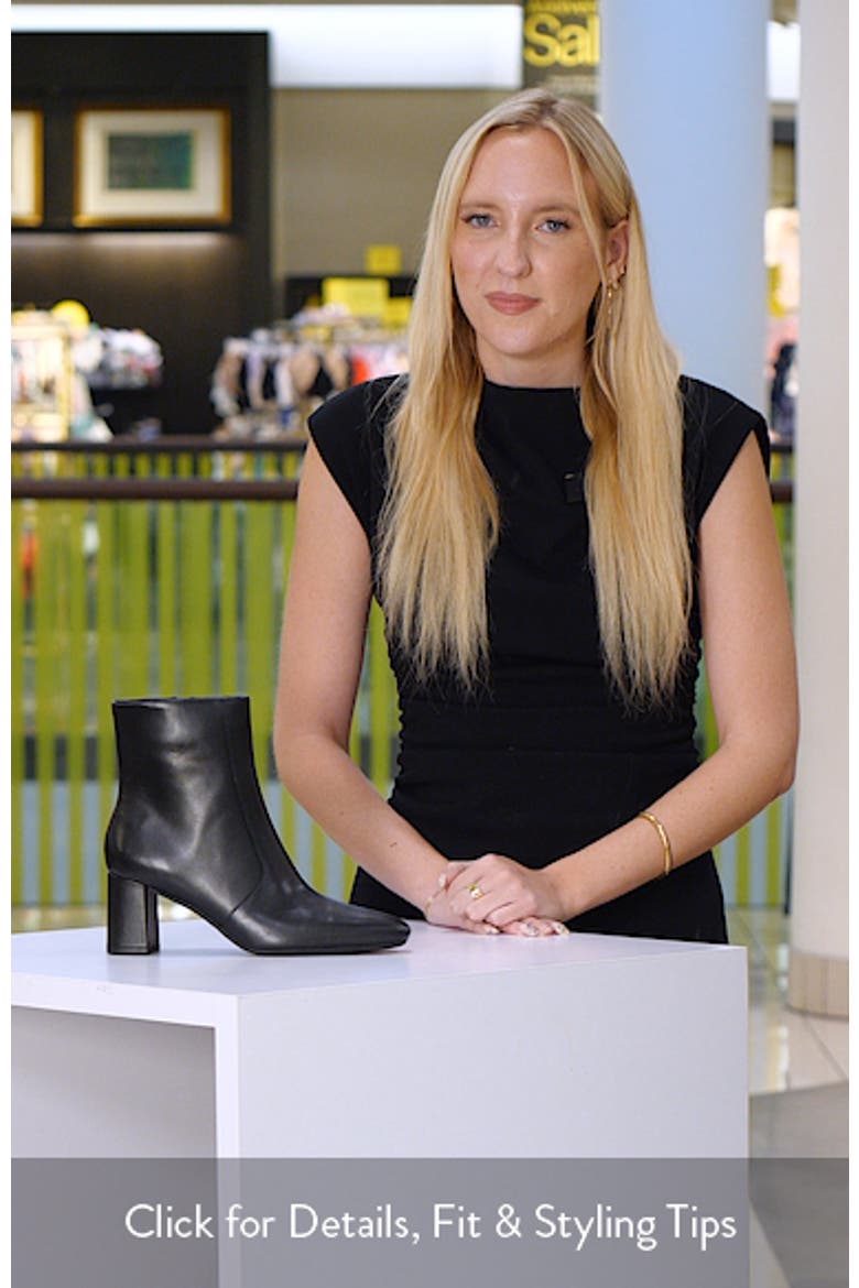 Tegan Leather Bootie video