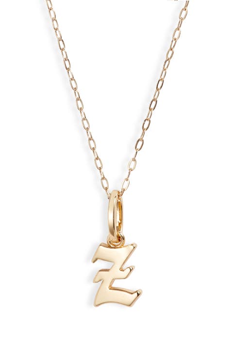 Sophie Customized Initial Pendant Necklace