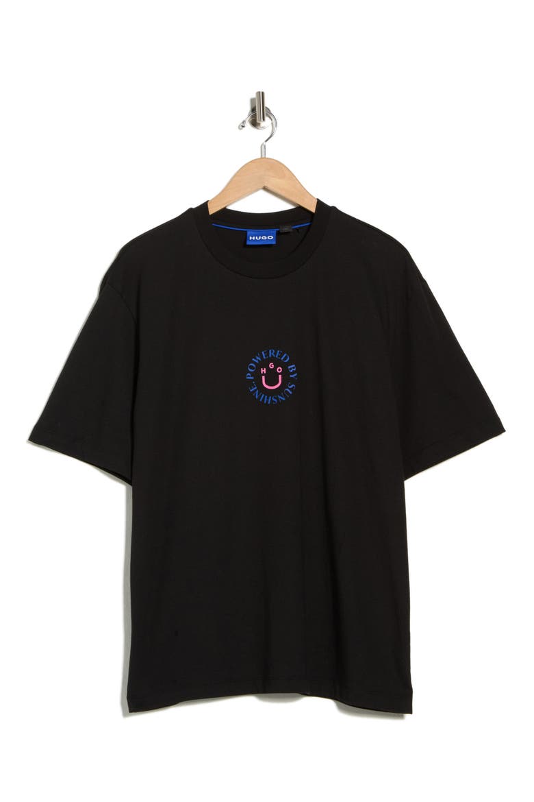 Napoka Logo Graphic Cotton T-Shirt, Alternate, color, BLACK