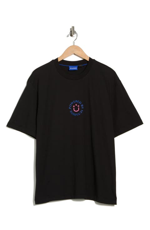 Napoka Logo Graphic Cotton T-Shirt