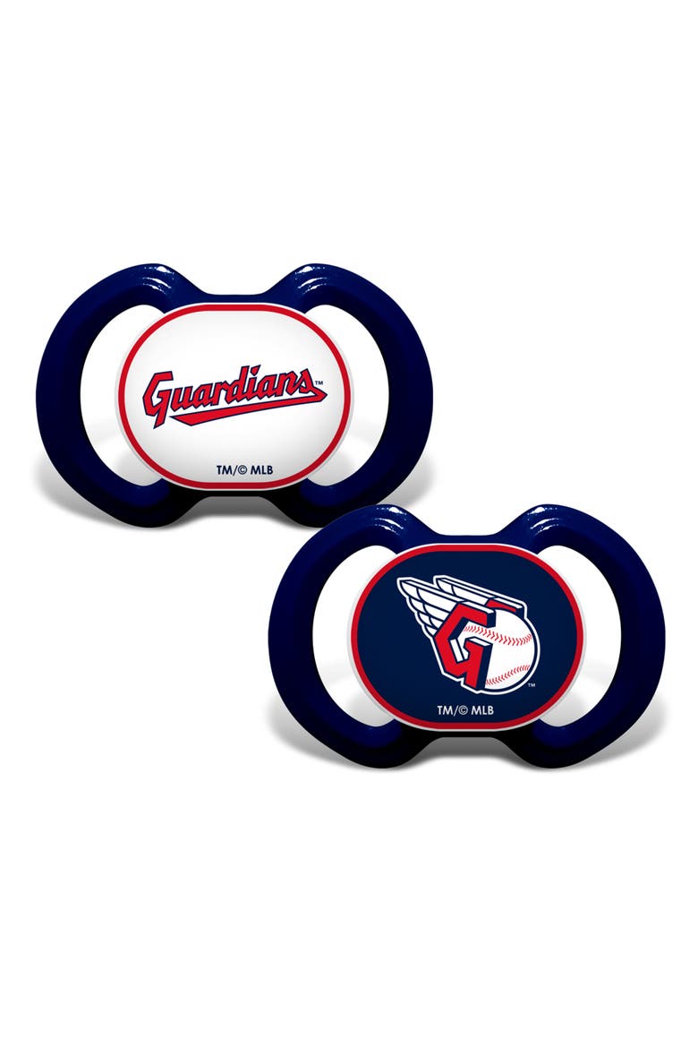 Cleveland Guardians Pacifier 2-Pack, Main, color, Multicolor