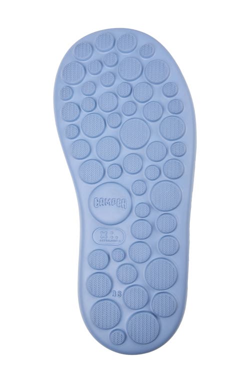 Camper Flota Leather Flip-flops In Medium Blue