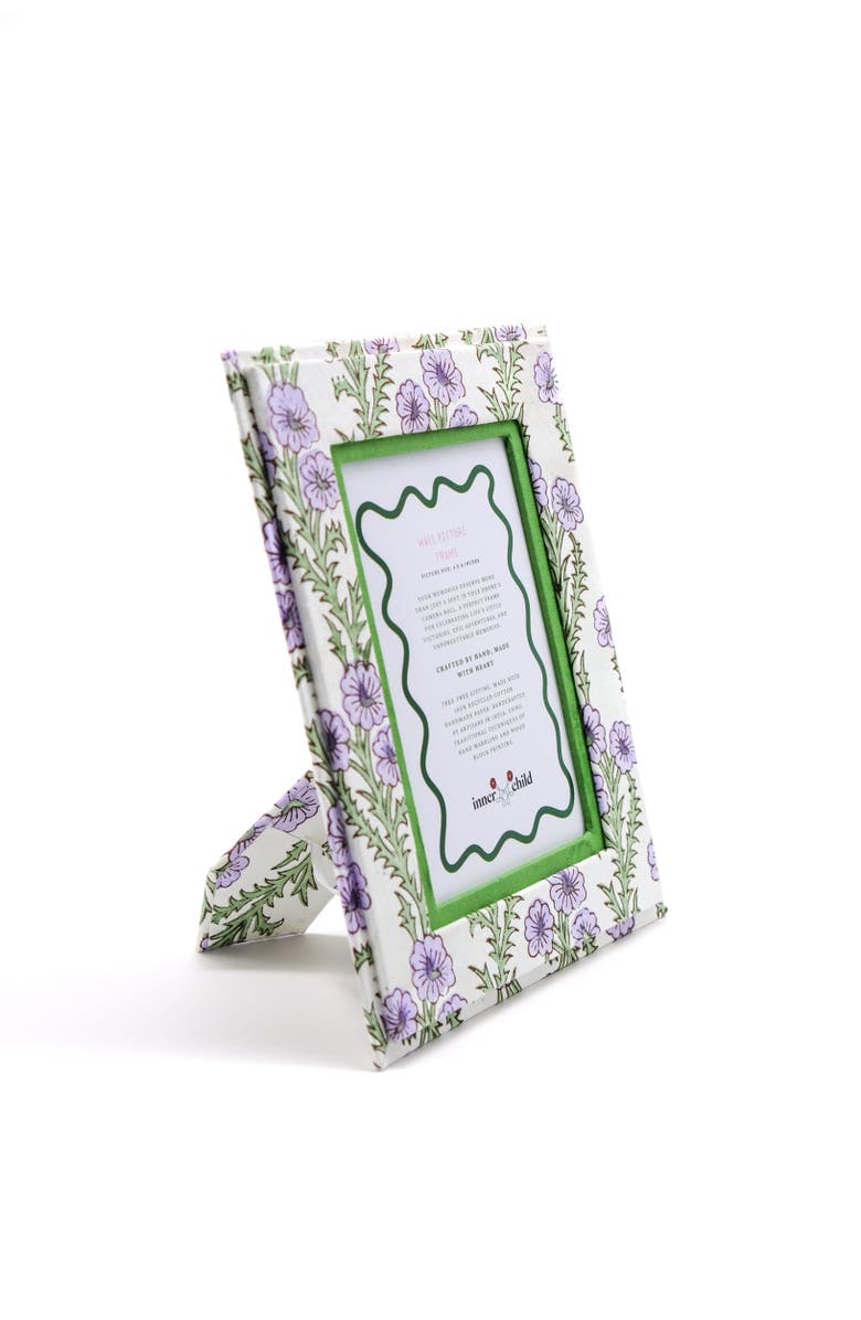 Inner Child Purple Forget-Me-Not Picture Frame - 4x6, Main, color, Purple