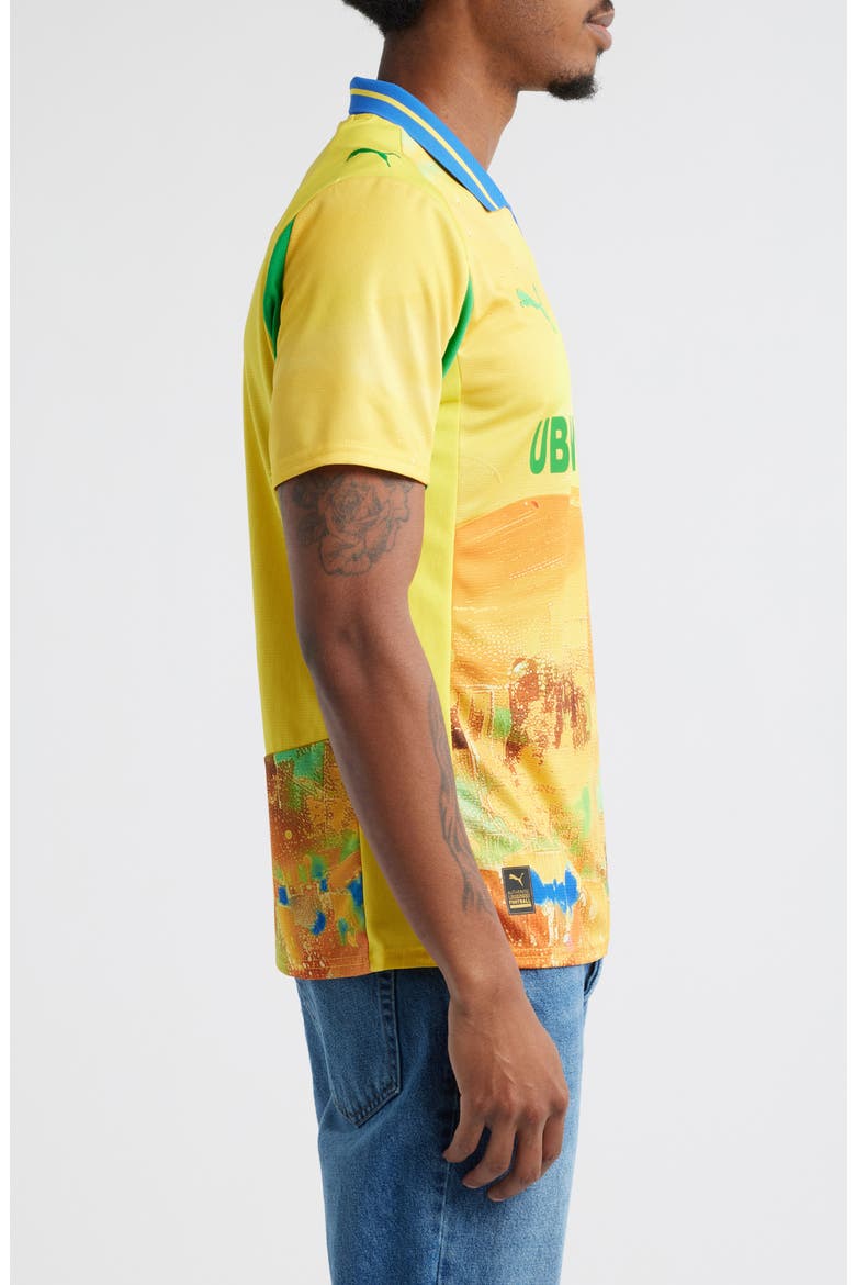 x KidSuper MSFC Replica Jersey, Alternate, color, YELLOW-FAST GREEN