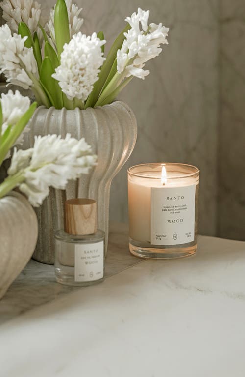 Oak Essentials Santo Wood Candle In No Color