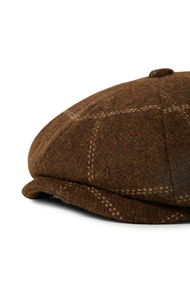 Brixton Brood Baggy Driving Cap, Alternate, color, Copper/ Tan