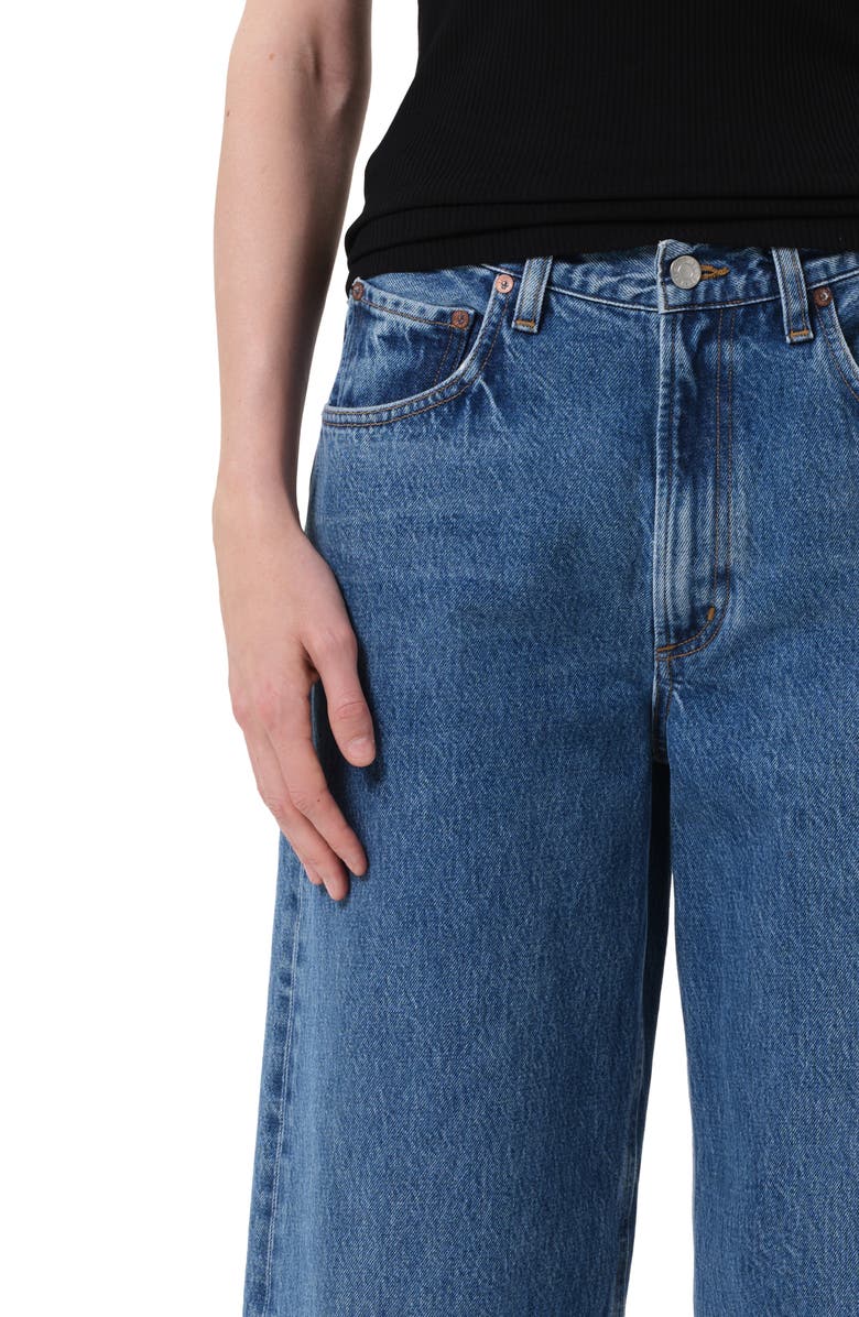 AGOLDE Low Curve Jeans, Alternate, color, Myth Md Ind