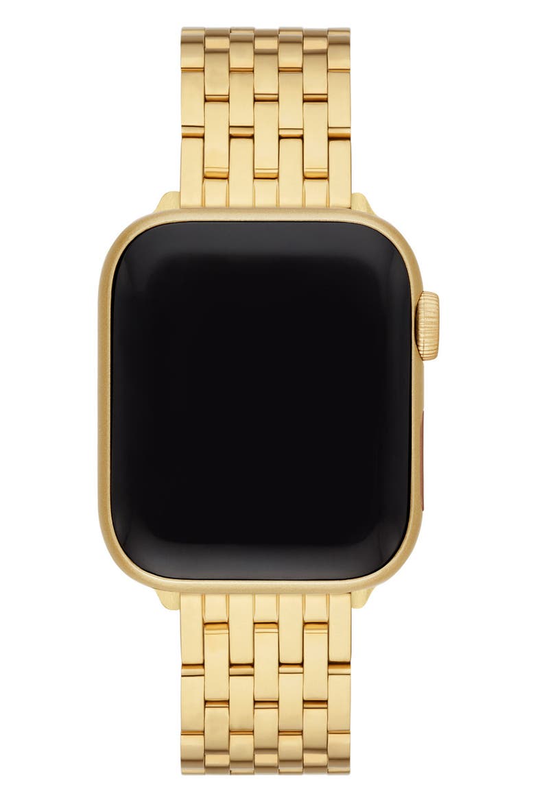 20mm Apple Watch® Bracelet Watchband, Alternate, color, GOLD