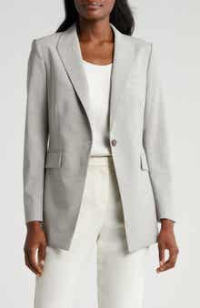 Theory Etiennette Wool Blend Blazer