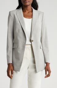 Theory Etiennette Wool Blend Blazer