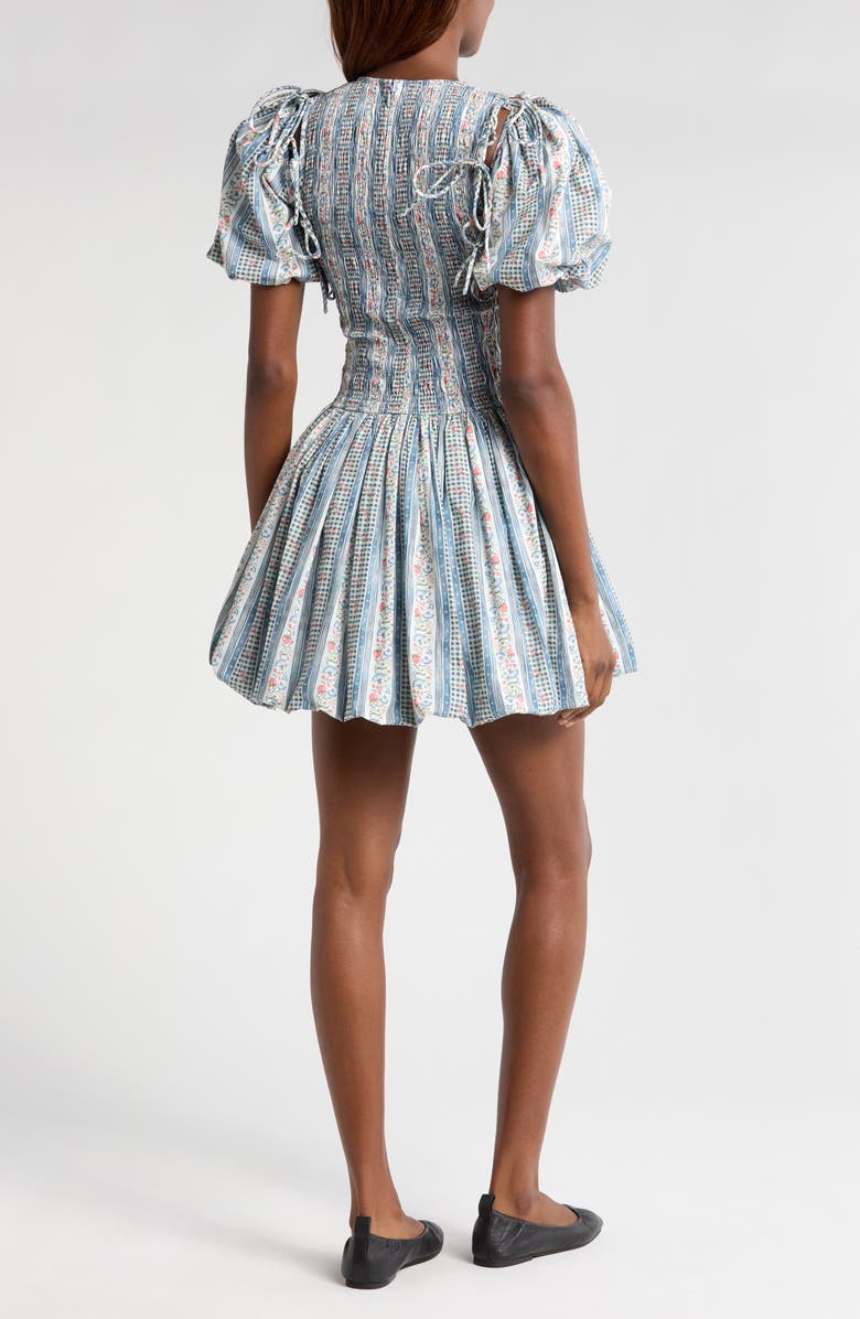 Damson Madder Becca Bubble Minidress, Alternate, color,