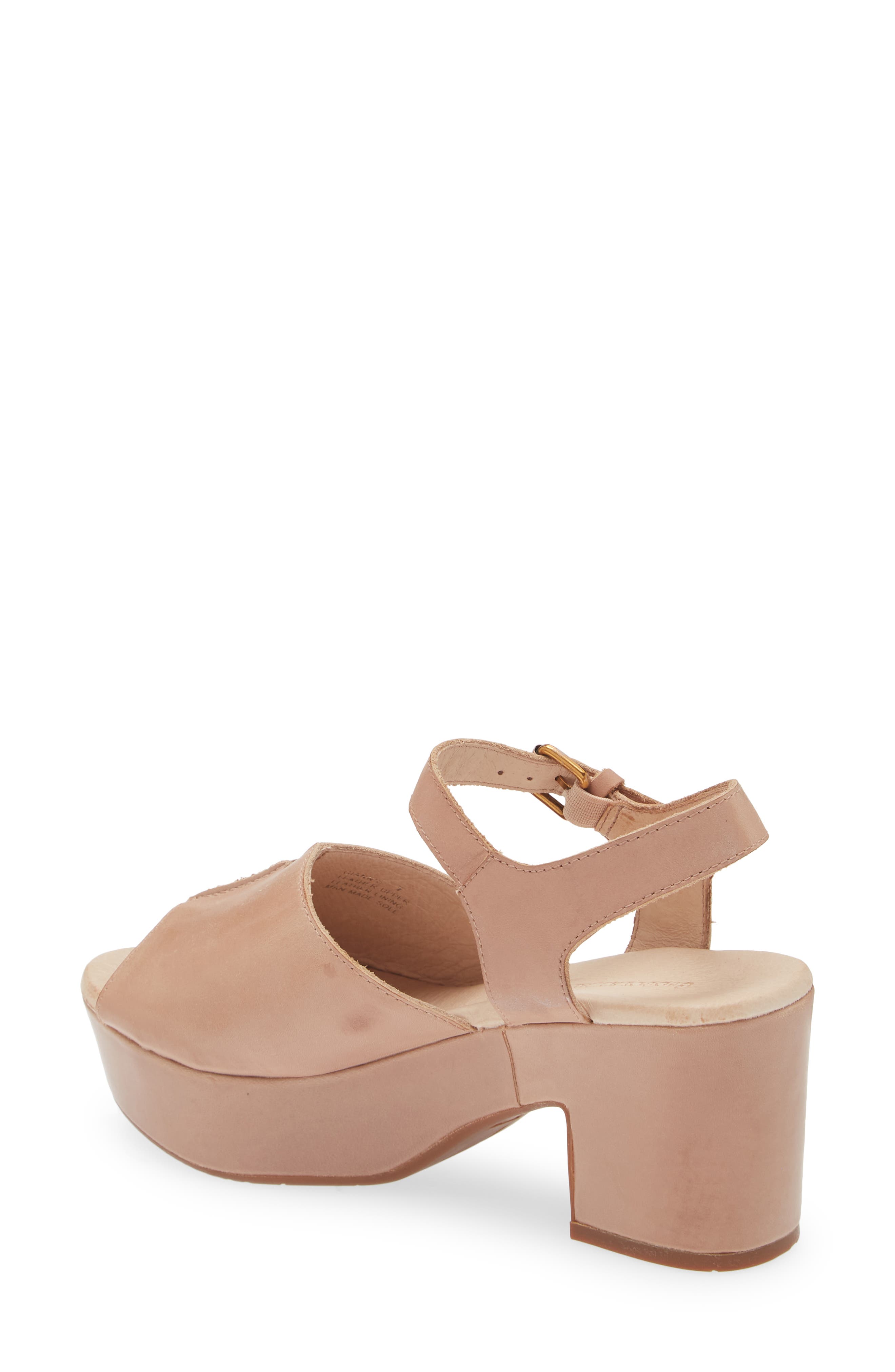 Chocolat Blu Giannis Platform Sandal, Alternate, color, Beige Leather