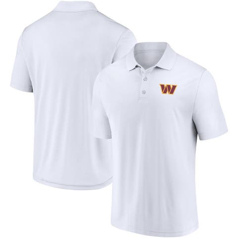 Men's Fanatics Branded White Washington Commanders Component Polo